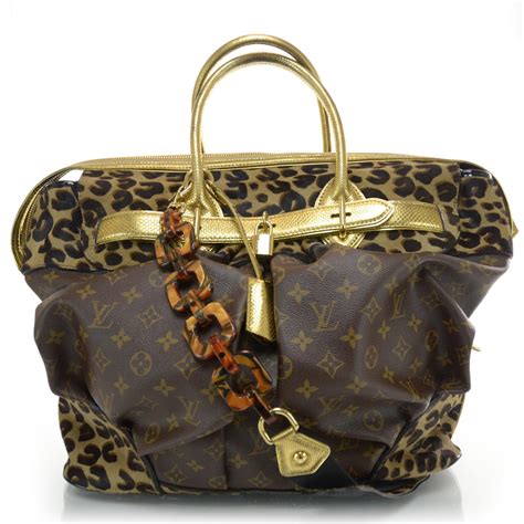 louis vuitton animal print bag